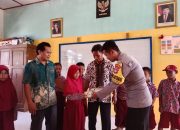 Peduli Sesama, BKTM Desa Sartanamaju Berikan Bantuan Alat Tulis Kepada Anak Yatim