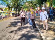 Polsek Karossa Gelar Pengamanan Lomba Olahraga Antar Desa Sambut HUT RI ke-79