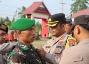 Kapolres Mamuju Tengah Pimpin Apel Gelar Pasukan Operasi Ketupat Marano 2026