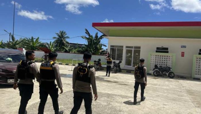 Jaga Kondusivitas, Sat Samapta Polres Mamuju Tengah Gelar Patroli Siang