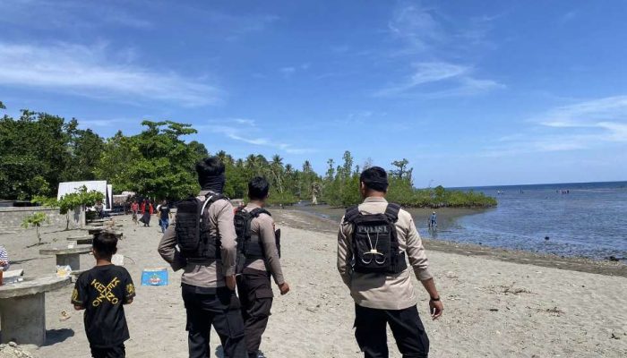 Polres Mamuju Tengah Rutin Patroli Objek Wisata, Ciptakan Rasa Aman bagi Pengunjung