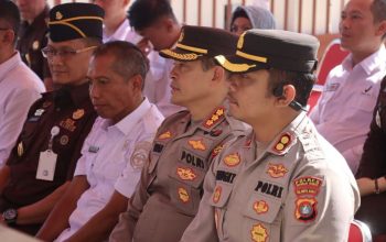 Kapolres Mateng Hadiri Pemusnahan Barang Bukti di Kejaksaan Negeri Mamuju