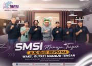 Wakil Bupati Mateng Sambut Baik SMSI, Dorong Media Proaktif Berkarya di Bumi Lalla’ Tassisara’