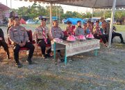 Sat Binmas Polres Mateng Hadiri Penutupan Kemah Silaturahmi Akbar dan Prasbhara Run Saka Bhayangkara 2026