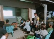 Wujudkan Rasa Aman Bhabinkamtibmas Desa Lembah Hopo Patroli Malam