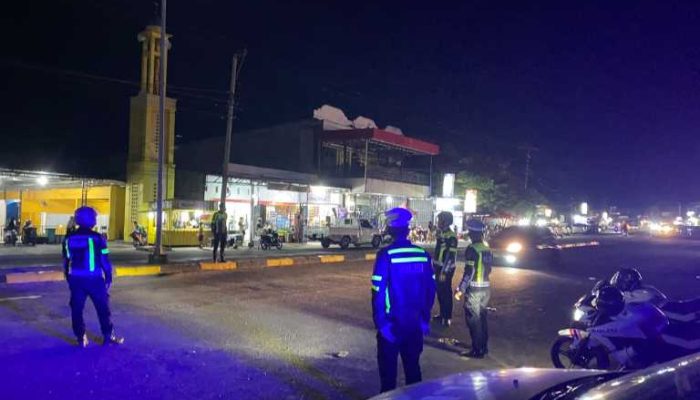 Satlantas Polres Mateng Gelar Patroli Hunting, Tindak Kendaraan Knalpot Brong