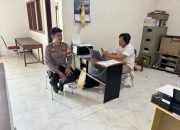 Polri Bergerak Cegah Karhutla, Bhabinkamtibmas Perkuat Kamtibmas dan Kerukunan di Desa Tinali