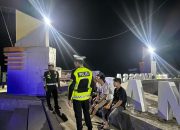 Blue Patrol Menembus Malam, Polri Jaga Mamuju Tengah Tetap Aman