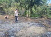 Datangi Lokasi Kebakaran, BKTM Desa Topoyo Imbau Warga Tak Bakar Lahan