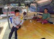 Bhabinkamtibmas Hadir Di Desa Polo Lereng, Perkuat Silaturahmi Dan Jaga Kamtibmas