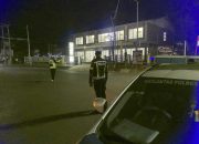 Lampu biru Polri menyala, Satlantas Mamuju Tengah jaga malam tetap aman dan arus lalu lintas lancar