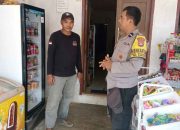 Bhabinkamtibmas Hadir Cegah Api Meluas, Sanjango Kawal Kamtibmas Di Tengah Musim Kemarau