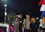 Saat Warga Terlelap, Polri Tetap Menjaga Wilayah Tobadak