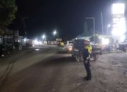 Blue Patrol Menyala di Malam Hari, Satlantas Polres Mamuju Tengah Jaga Jalan Tetap Aman