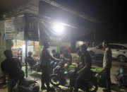 Tengah Malam Tetap Siaga, Polsek Topoyo Sisir Titik Rawan