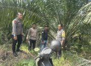 Cegah Perselisihan Antarwarga, Bhabinkamtibmas Tobadak Turun Langsung Cek Batas Lokasi