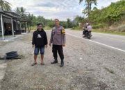 Bhabinkamtibmas Topoyo Ingatkan Warga Waspadai Ancaman Kebakaran