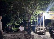 Bhabinkamtibmas Patroli Malam Polsek Budong-Budong Sasar Permukiman dan Kerumunan, Kamtibmas Tetap Kondusif