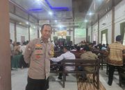 Bhabinkamtibmas Polsek Tobadak Hadir Jaga Keamanan Jemaat