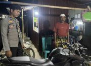 Bhabinkamtibmas Sulobaja Turun Langsung Ajak Warga Jaga Keamanan Desa