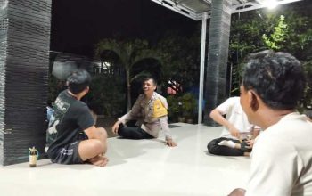 Bhabinkamtibmas Polsek Tobadak Intensifkan Patroli dan Ajak Warga Perkuat Kerukunan
