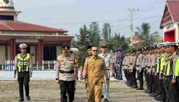 Kapolres Mamuju Tengah Pimpin Gelar Pasukan Operasi Patuh Marano 2026 